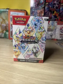 Pokemon TCG Scarlet & Violet Prismatic Evolutions Booster Bundle Sealed - Image 1