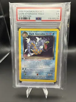 Pokemon TCG Dark Gyarados #8 Pokemon 1st edition Team Rocket - Image 1