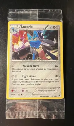 Pokemon Lucario 63/124, Bisharp 64/114 & Zoroark 91/162 Cosmos Holo Promo Sealed - Image 1