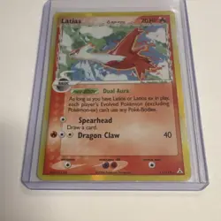 Nintendo Pokemon Latias Holon Phantoms Delta Species 11/110 Holo Rare 70HP - Image 2