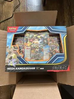 Mega Kangaskhan EX Collection Box Pokemon TCG Factory Sealed English New In Box - Image 1