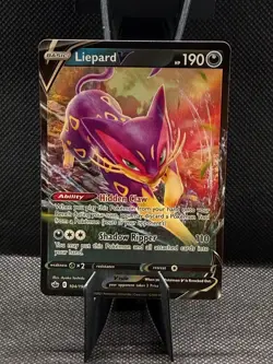 Liepard V 104/198 Holo V Rare Chilling Reign Pokemon Near Mint - Image 1