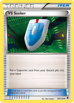 VS Seeker 109/119 Phantom Forces Uncommon NM 2014 Reverse Holo GLC - Image 2
