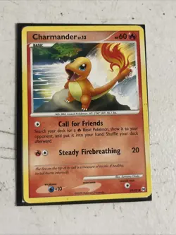 Charmander 59/99 Common Arceus Pokemon Card - Image 1