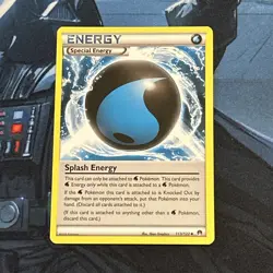 Pokemon Splash Energy 113/122 - XY Breakpoint - Expanded GLC - Excellent - Image 1