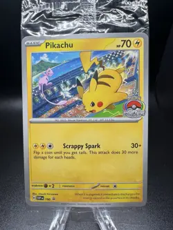 Pokemon - 1x Pikachu SVP190 - Sealed Promo World Championship NM - Image 1