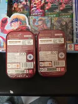 One Piece Card Game Tin Pack Set Vol 1 & Illustration Box Vol. 3 Booster Packs - Image 3