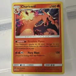 Pokemon TCG Charizard 3/70 Dragon Majesty Holo Rare Stage 2 160HP English 2018 - Image 1