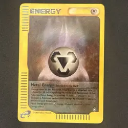Pokemon TCG Metal Energy E Reader Series Holo Rare LP - Image 1