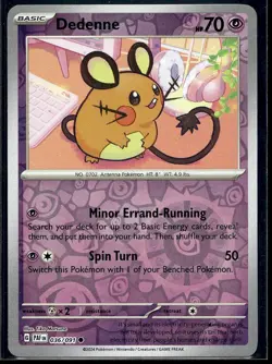 Dedenne - 036/091 - Reverse Holo - Pokemon | Buy 3 Get 5 Free - Image 1