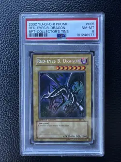 Yugioh Red Eyes Black Dragon Card BPT-005 Ultra Rare Limited - Image 1