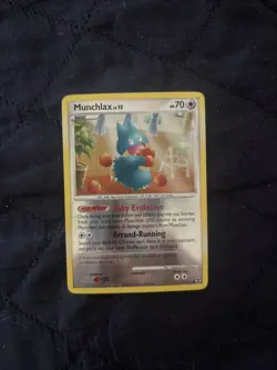 Pokemon TCG Munchlax 70/111 Common Holo Platinum English 2009 Basic 70 HP - Image 1