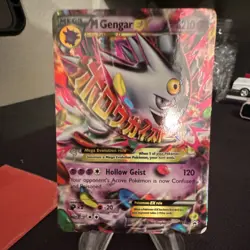 Pokemon Company M Gengar EX XY166 Promo Mega EX 210 HP Holo English - Image 1