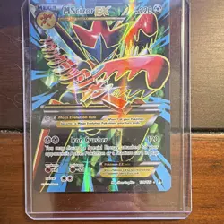 Pokemon TCG M Scizor EX 120/122 Breakpoint Full Art Holo Ultra Rare ENG 220 - Image 1