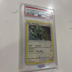 Pokemon Rayquaza Crown Zenith Premium Coll. Sea & Sky Holo Promo SWSH029 PSA 10 - Image 3