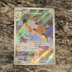 The Pokemon Raichu ex 211/193 Paldea Evolved Ultra Rare Full Art Holo🔥🔥🔥 - Image 1