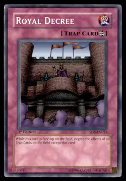 Yu Gi Oh! Royal Decree SD5 EN035 SD5 1st Edition Regular - Image 1