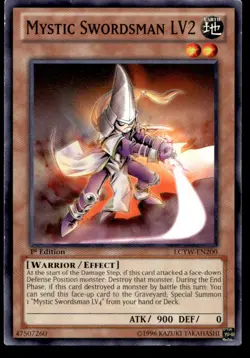 Mystic Swordsman LV2 - LCYW-EN200 - 1st Edition YuGiOh | Buy 3 Get 5 Free - Image 1