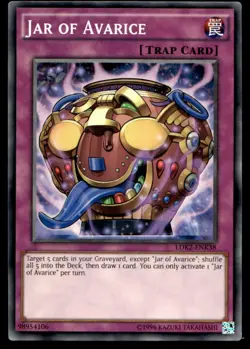 Jar of Avarice LDK2 LDK2-ENK38 MP YuGiOh | Buy 3 Get 5 Free - Image 1
