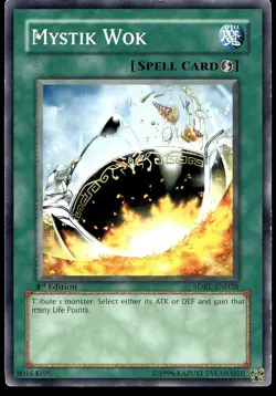 Mystik Wok - SDRL-EN028 - 1st Edition - YuGiOh | Buy 3 Get 5 Free - Image 1