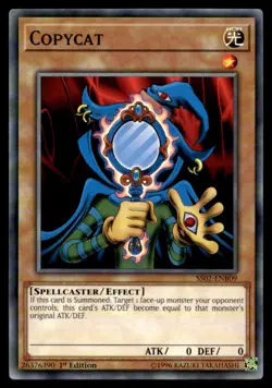 Copycat Speed Duel Decks: Duelists of Tomorrow SS02-ENB09 MP YuGiOh TCG | Buy 10 - Image 1