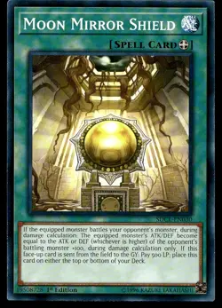 Moon Mirror Shield - SDCL-EN030 - 1st Edition - YuGiOh - Image 1