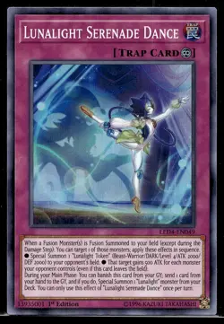Lunalight Serenade Dance - LED4-EN049 - 1st Edition - Holo - YuGiOh - Image 1