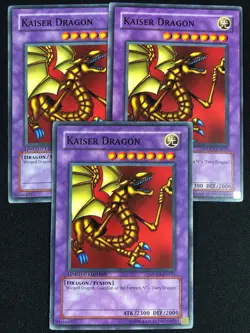 YUGIOH KAISER DRAGON MDP2-EN011 COMMON X3 (NM) - Image 1