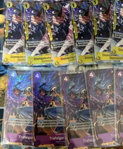 One Piece Trafalgar Law & Donquixote Rosinante Vol 6 Promos P-093 & OP12-108 NM - Image 2