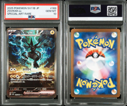 PSA 10 Reshiram ex Zekrom ex SAR 168 169/086 Japanese Pokemon Card Game - Image 3