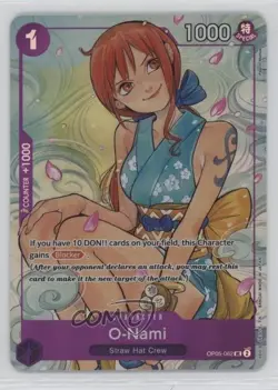 2023 One Piece Card Game: Awakening of the New Era OP05 O-Nami (Alt Art) - Image 1