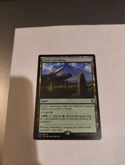 MTG Castle Garenbrig the List Throne of Eldraine Card 240/269 Regular Rare - Image 1