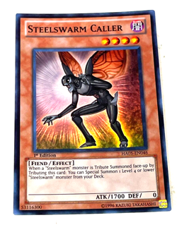 Steelswarm Caller HA05-EN046 Yu-Gi-Oh! Card Light Play 1st Edition - Image 1