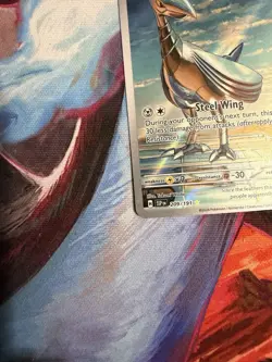 Pokemon Skarmory 209/191 Surging Sparks Illustration Rare Full Art Holo NM - Image 5