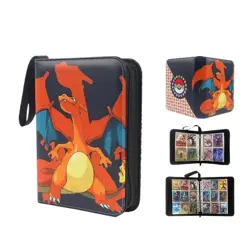 Card Binder for Pokemon Cards Holder Fits 400 Cards w/ 50 Removable Sleeves - Image 2