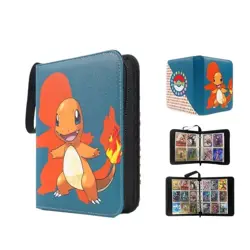 Card Binder for Pokemon Cards Holder Fits 400 Cards w/ 50 Removable Sleeves - Image 4