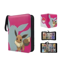 Card Binder for Pokemon Cards Holder Fits 400 Cards w/ 50 Removable Sleeves - Image 5
