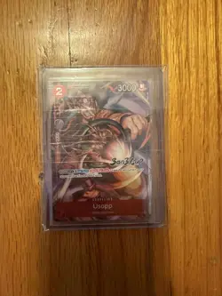 Usopp OP01-004 3 on 3 Cup Top Prize 2023 Promo English One Piece Card - Image 1