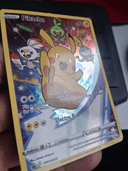 Pokemon TCG Pikachu #SWSH020 Sword & Shield Promo - Image 2