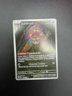 Pokemon TCG Spiritomb 148/132 Mega Evolution Illustration Rare Card NM Condition - Image 3