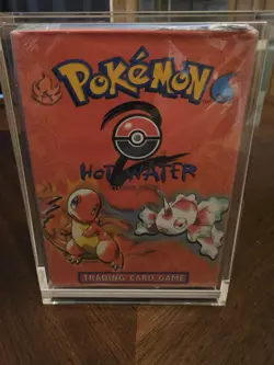 2000 🔥 HOT WATER 💧 Theme Deck Pokemon Base Set 2 Factory Sealed w/ Small Tear - Image 1