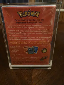 2000 🔥 HOT WATER 💧 Theme Deck Pokemon Base Set 2 Factory Sealed w/ Small Tear - Image 2
