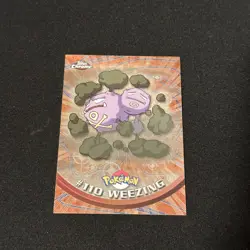 Topps Chrome Pokemon Weezing #110 Series Holo - Image 1