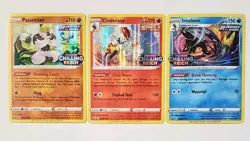Pokemon TCG Chilling Reign Pre-Release Promo, Cinderace SWSH112, Inteleon - Image 1