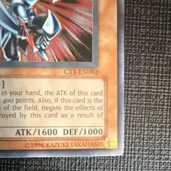 Konami Yu-Gi-Oh! TCG Blade Knight CT1-EN002 Secret Rare Foil Ltd 1600/1000 - Image 4
