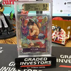 Luffy Tarou ST18005 One Piece Treasure Chest Vol.1 ASIA EXCLUSIVE BGS9.5 Gem - Image 1