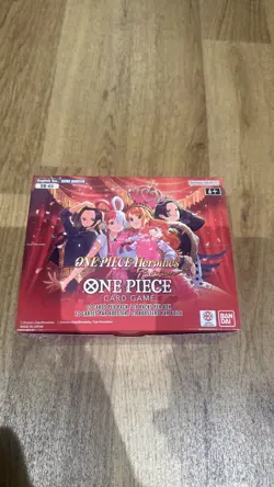One Piece TCG EB03 Heroines Edition Booster Box English - UNSEALED - Image 1