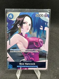 • Boa Hancock • OP02-059 Alt Art Foil Box Topper Paramount War One Piece TCG NM - Image 1