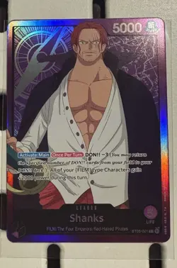 One Piece Leaders 6-Card Lot Monkey D Luffy, Donquixhote Doflamingo & Others - Image 3