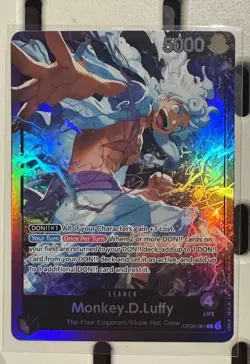 One Piece Leaders 6-Card Lot Monkey D Luffy, Donquixhote Doflamingo & Others - Image 4